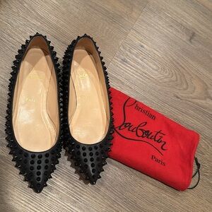 Christian Louboutin Pigalle spiked flats